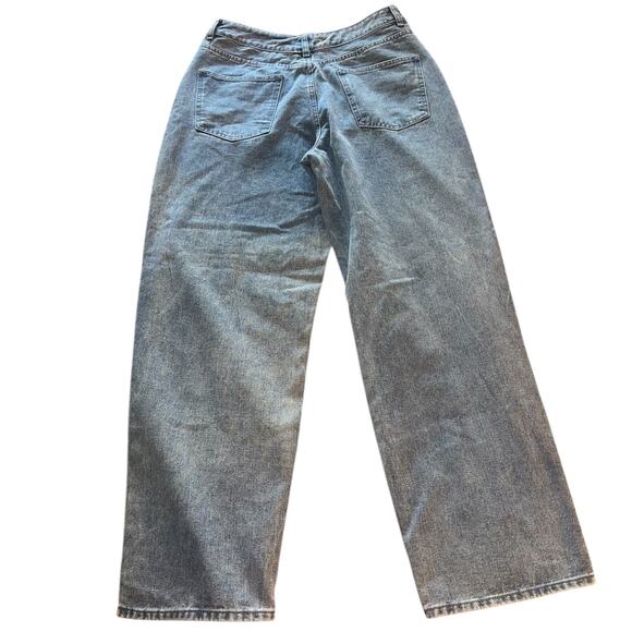 Vintage Mid-Wash Boyfriend Jeans Dipped Back Waistband | Relaxed Fit size 8 - Picture 4 of 8